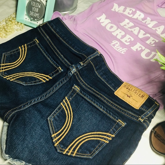 HOLLISTER SHORT JEANS - Picture 6 of 7